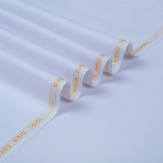Aberdeen Premium Soft Cotton L.A. Finish - Pure White
