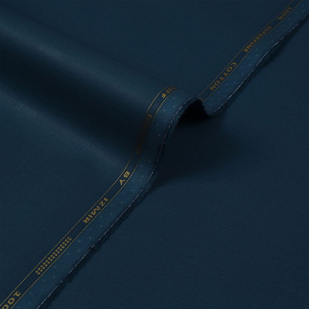 Cardiff Semi Stiff Cotton - Indigo Blue