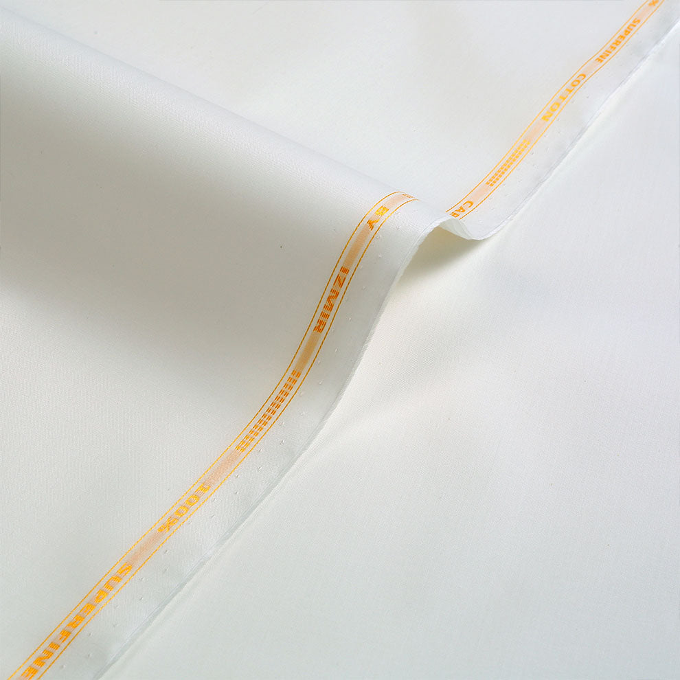 Cardiff Semi Stiff Cotton - Off White