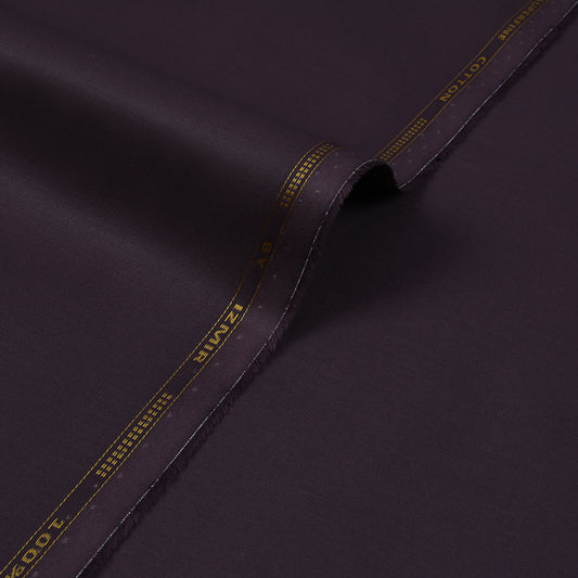 Cardiff Semi Stiff Cotton - Burgundy