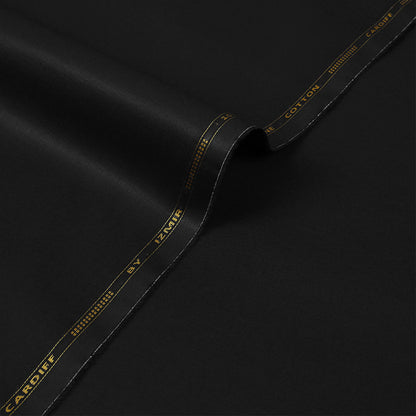 Cardiff Semi Stiff Cotton - Black