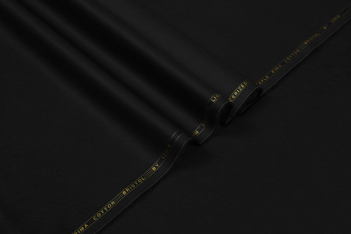 Bristol Premium Soft Cotton L.A. Finish - Black