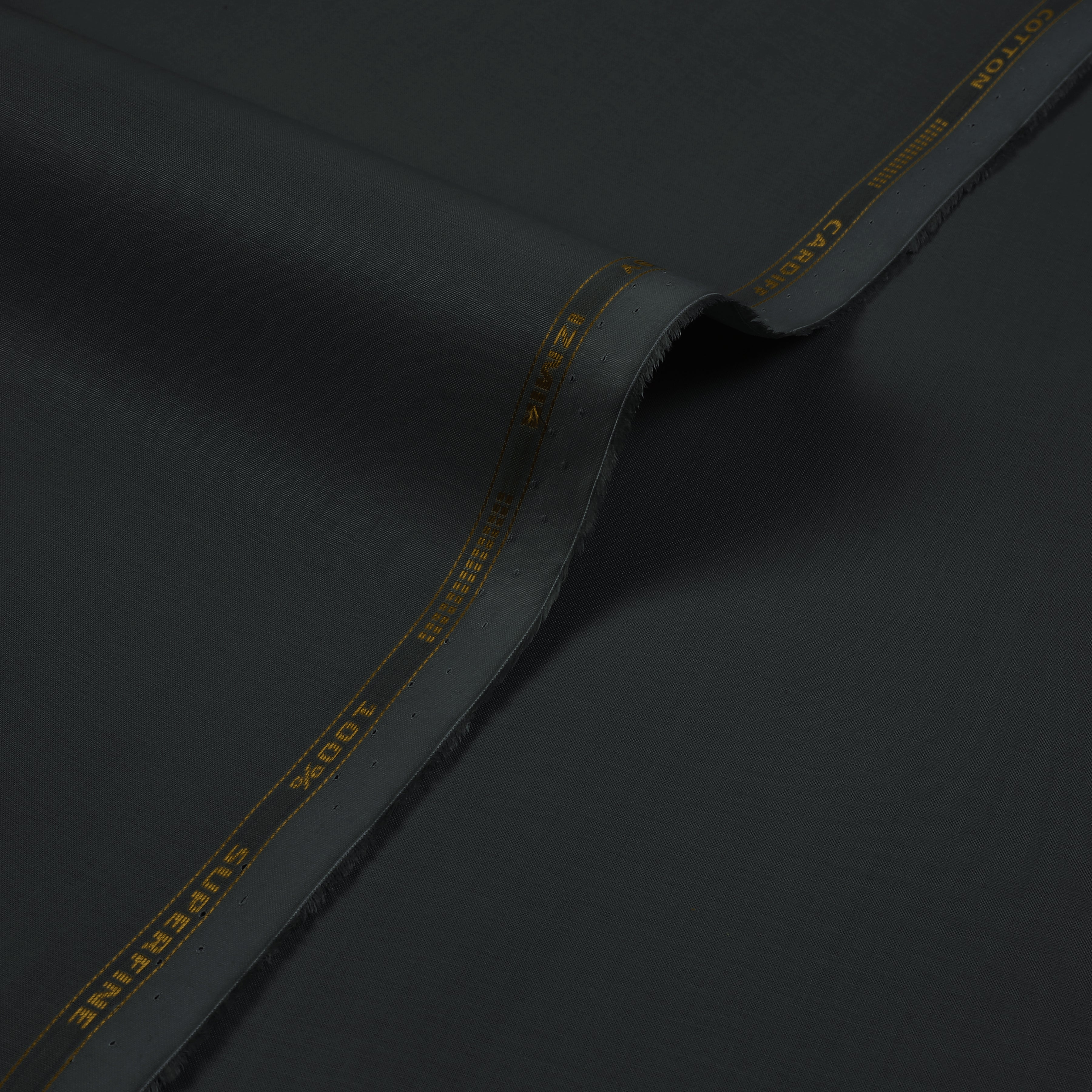 Cardiff Charcoal Grey - Hard Cotton