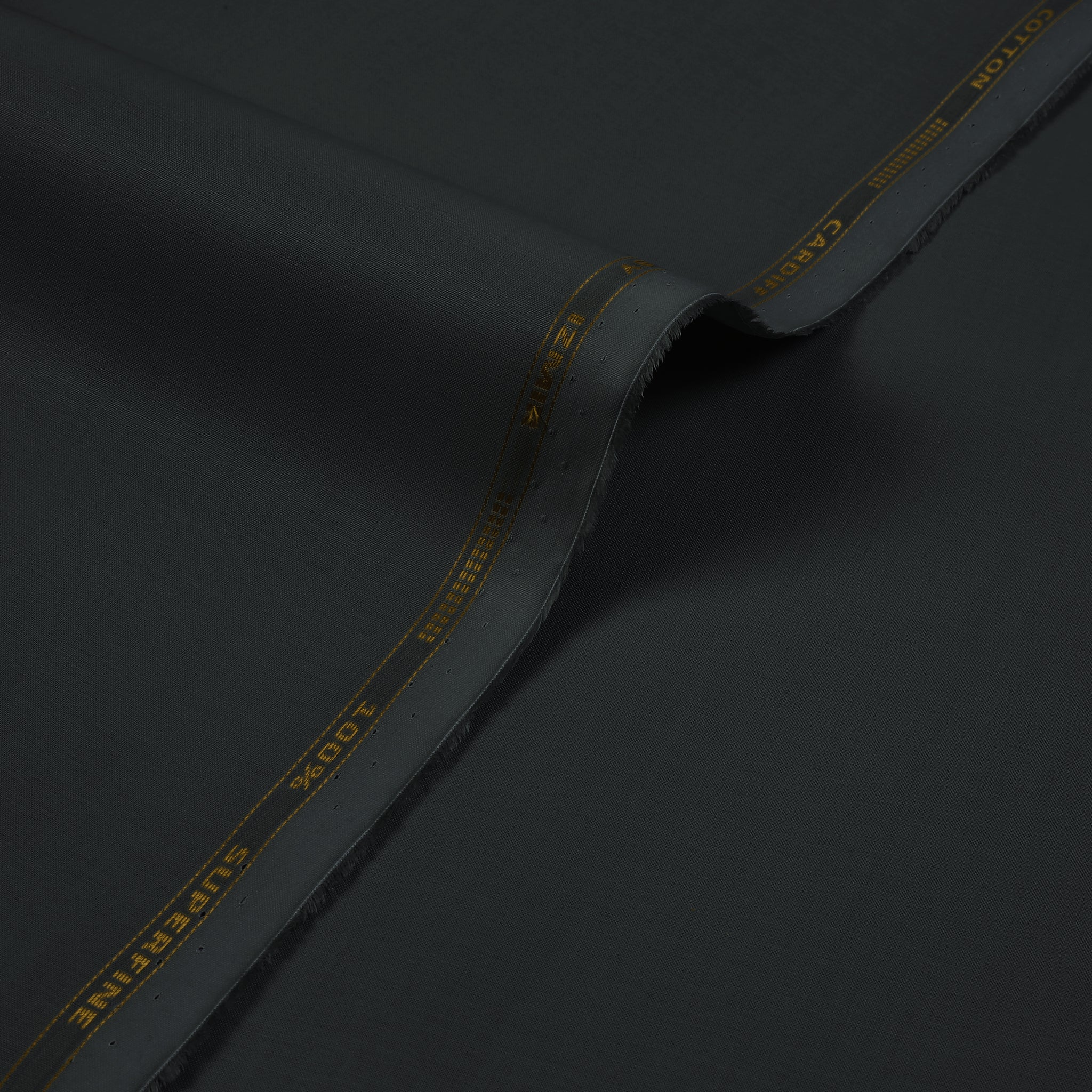 Cardiff Charcoal Grey - Hard Cotton