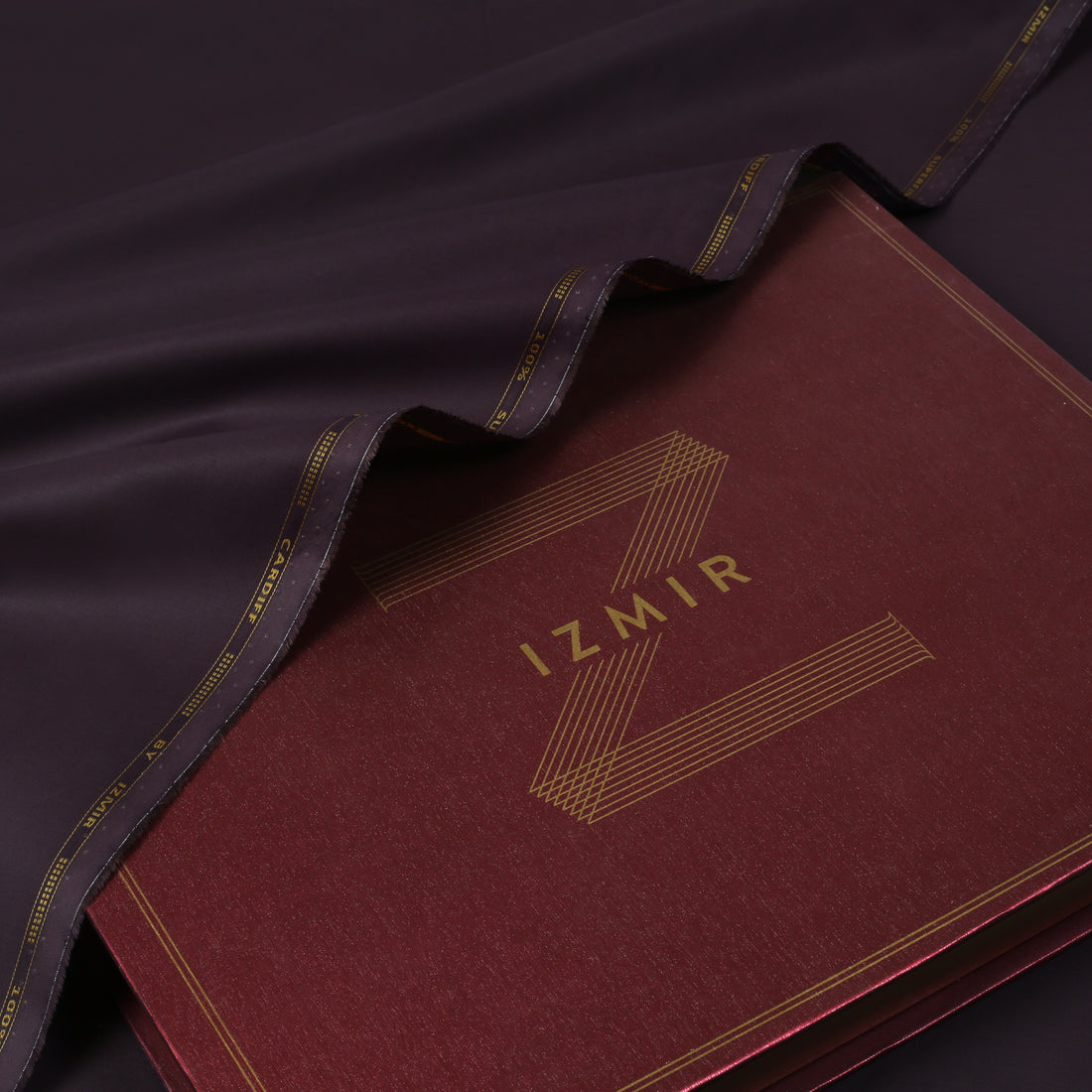 Cardiff Burgundy - Hard Cotton