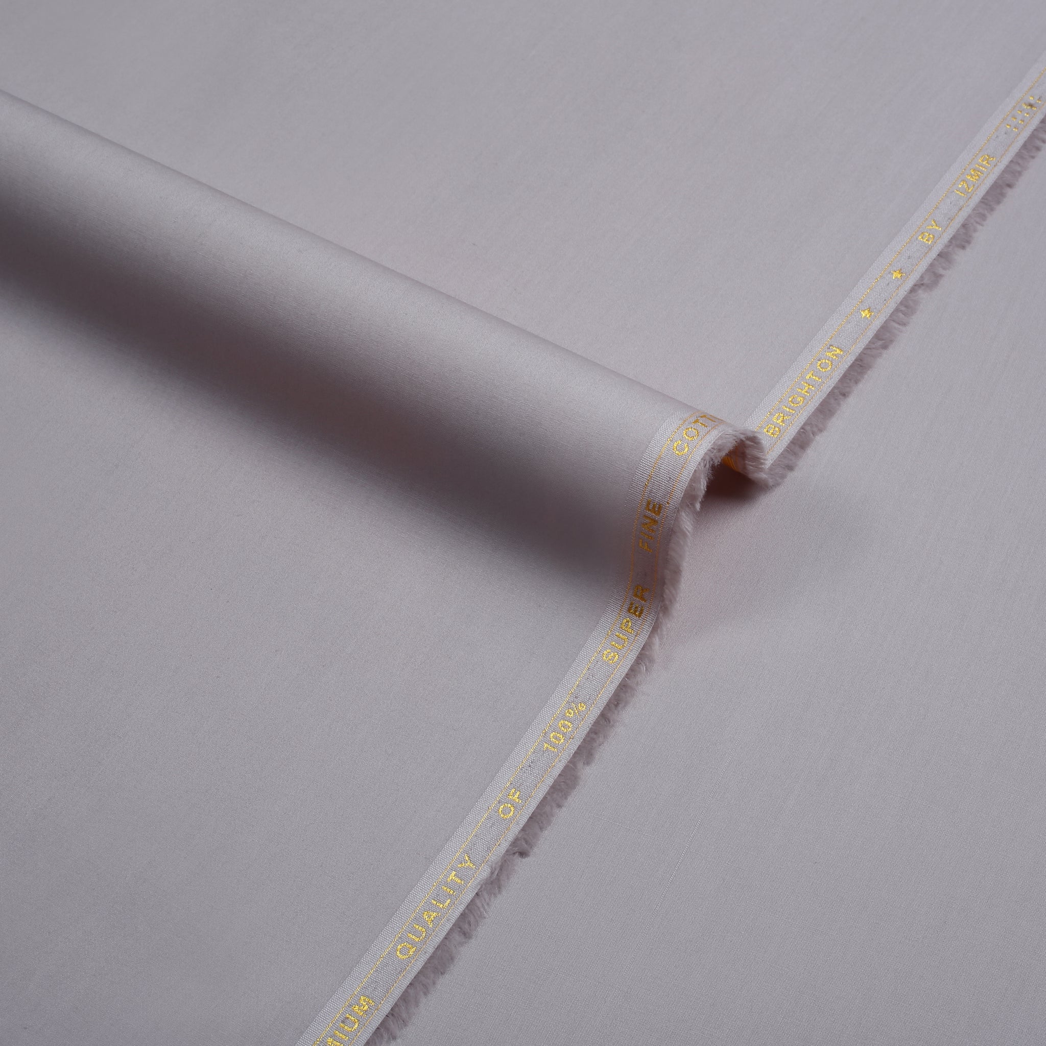 Brighton  Warm Grey - Soft Cotton