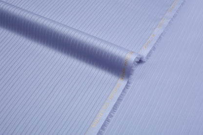 Liverpool 4 Stripe Hearingbone Premium Soft Cotton L.A. Finish - Light Purple