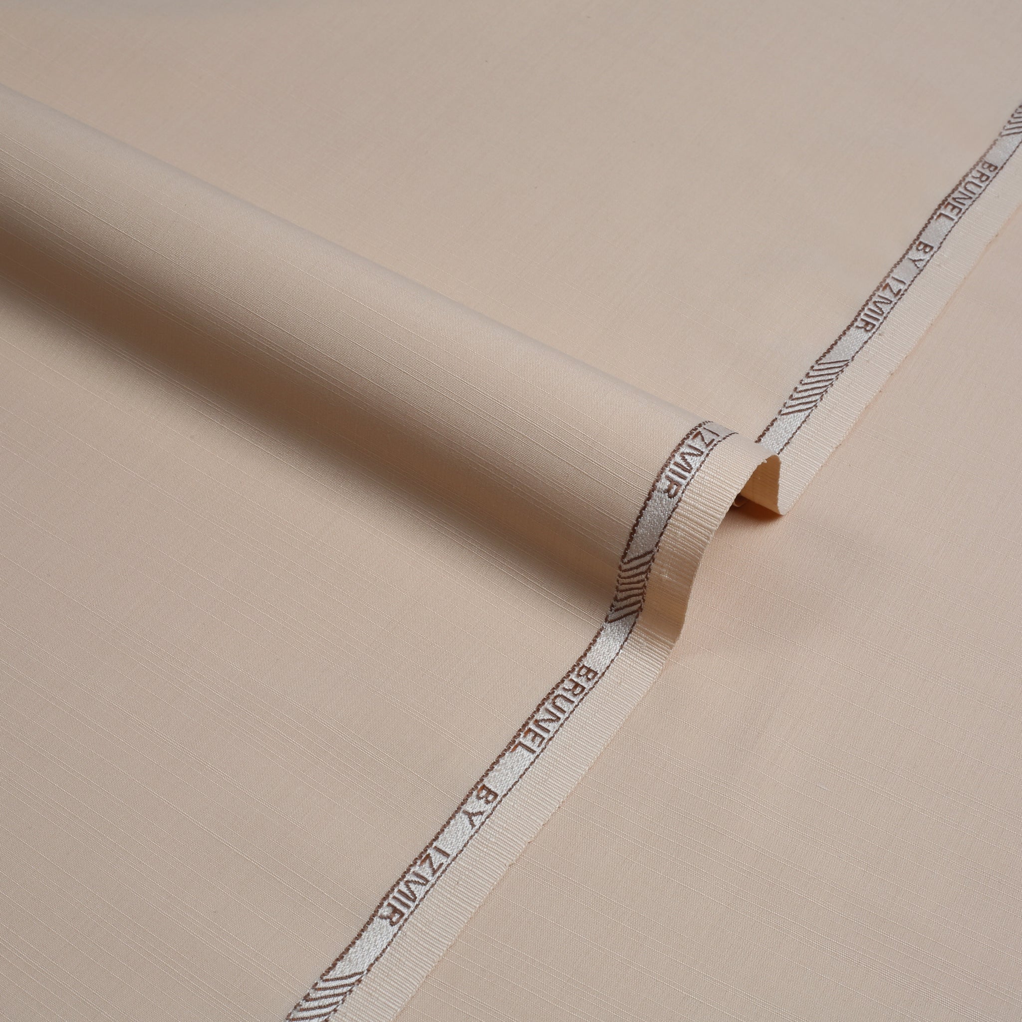 Brunel Beige - Slub Wash & Wear