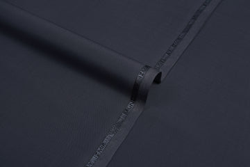 Brunel Charcoal Grey - Slub Wash & Wear