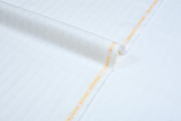 Liverpool 2 Stripe Satin Offwhite - Soft Cotton