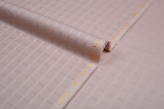 Liverpool 2 Stripe Satin Premium Soft Cotton L.A. Finish - Light Beige