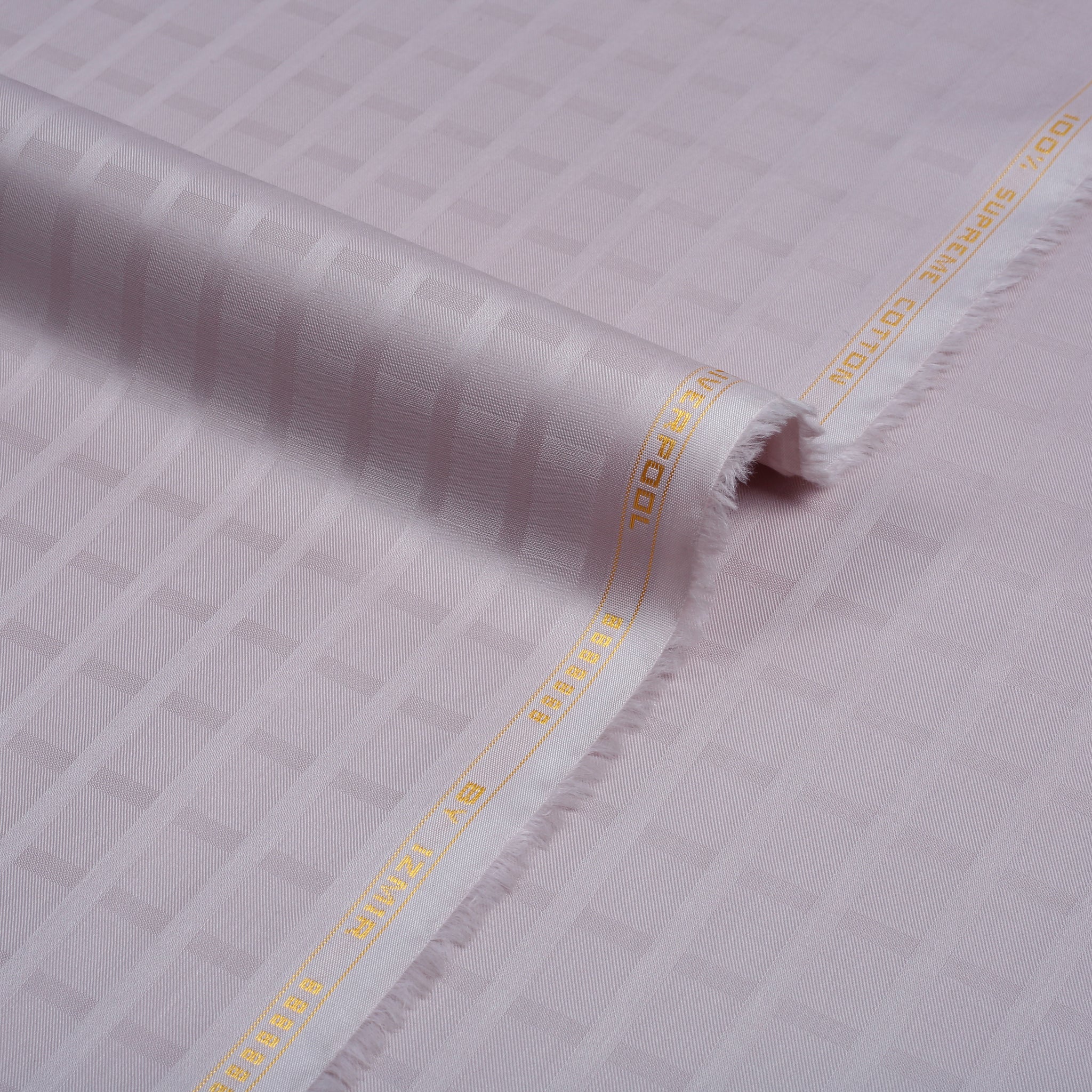 Liverpool 2 Stripe Satin Pink Salt - Soft Cotton