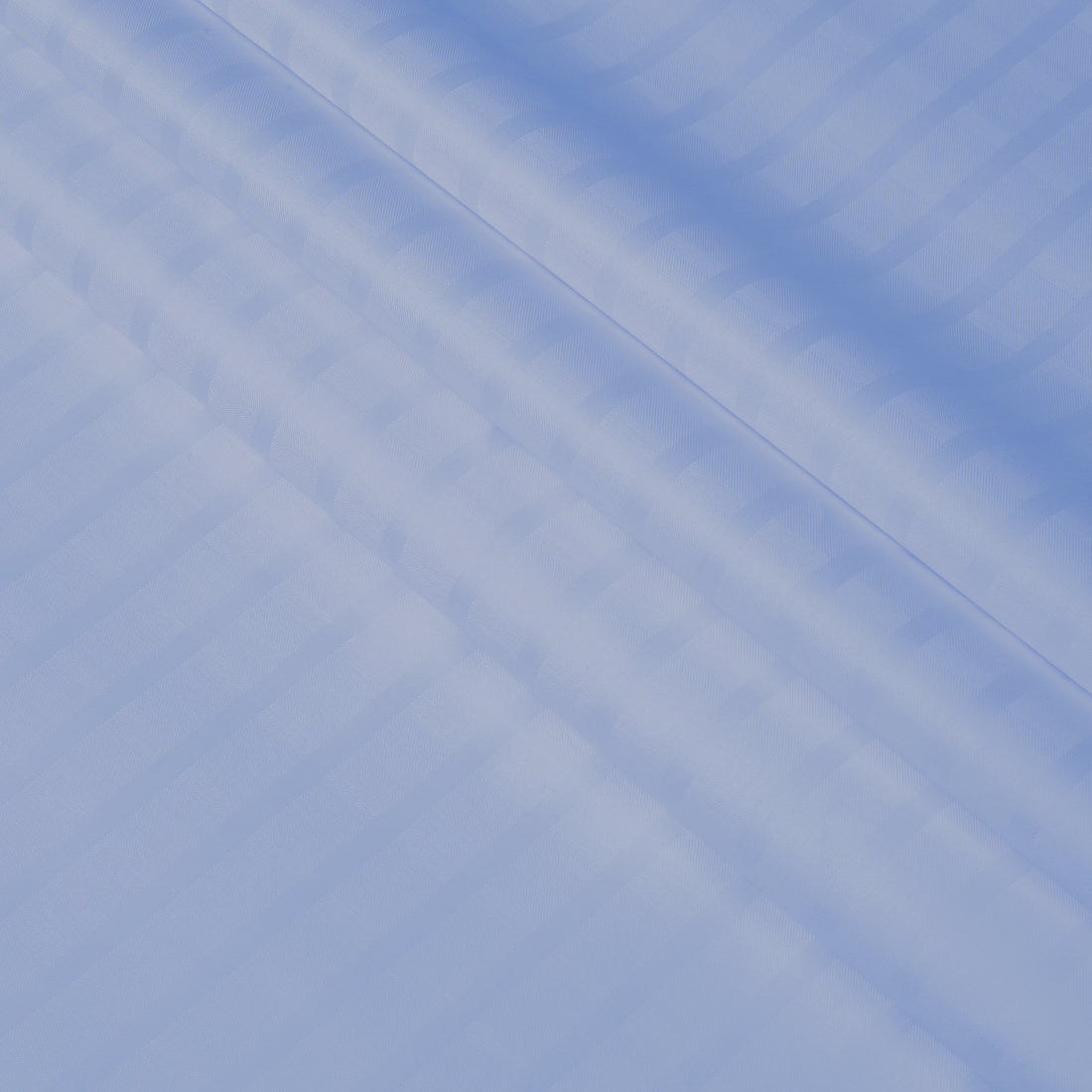 Liverpool 2 Stripe Satin Sky Blue - Soft Cotton