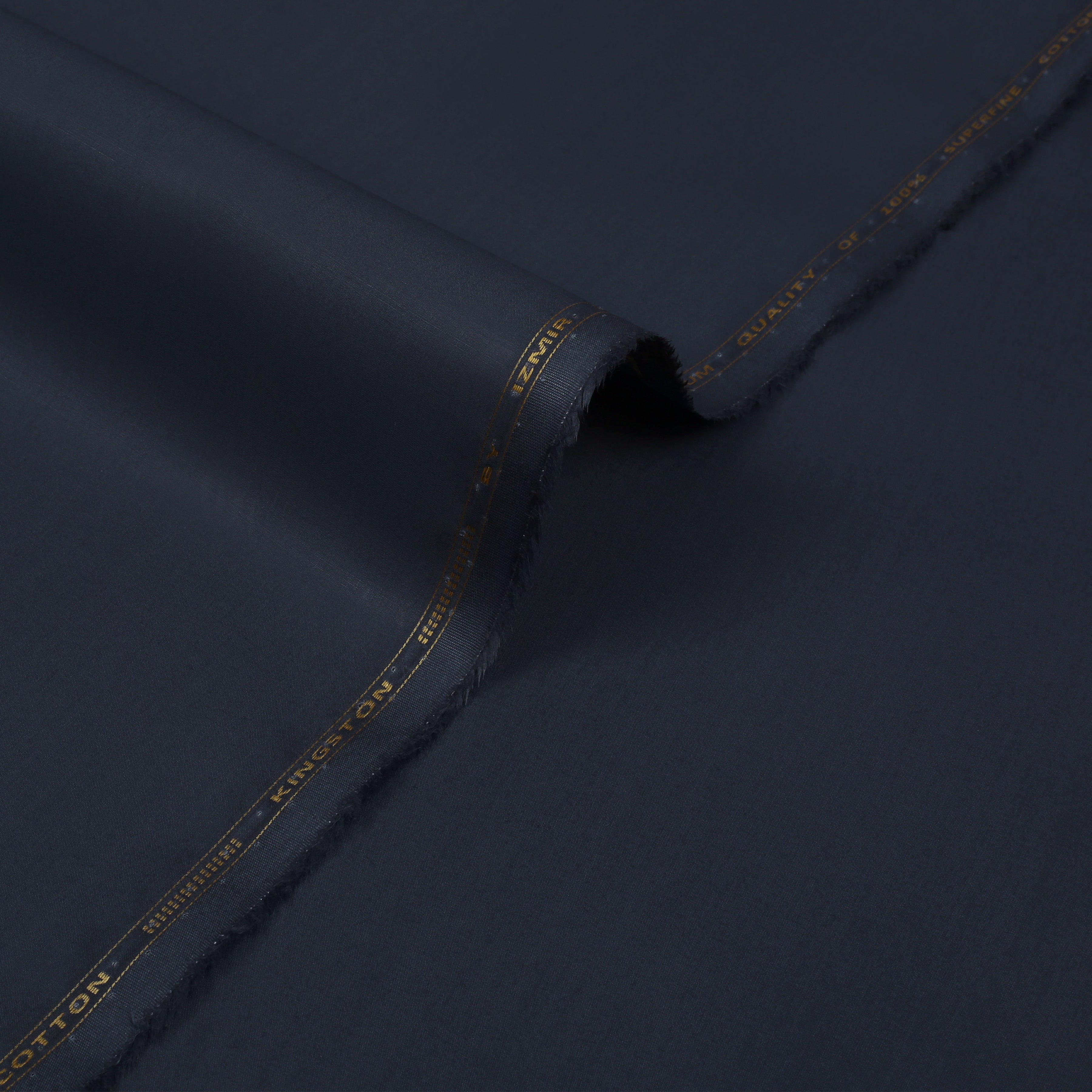 Kingston Latha Thunder Grey - Hard Cotton