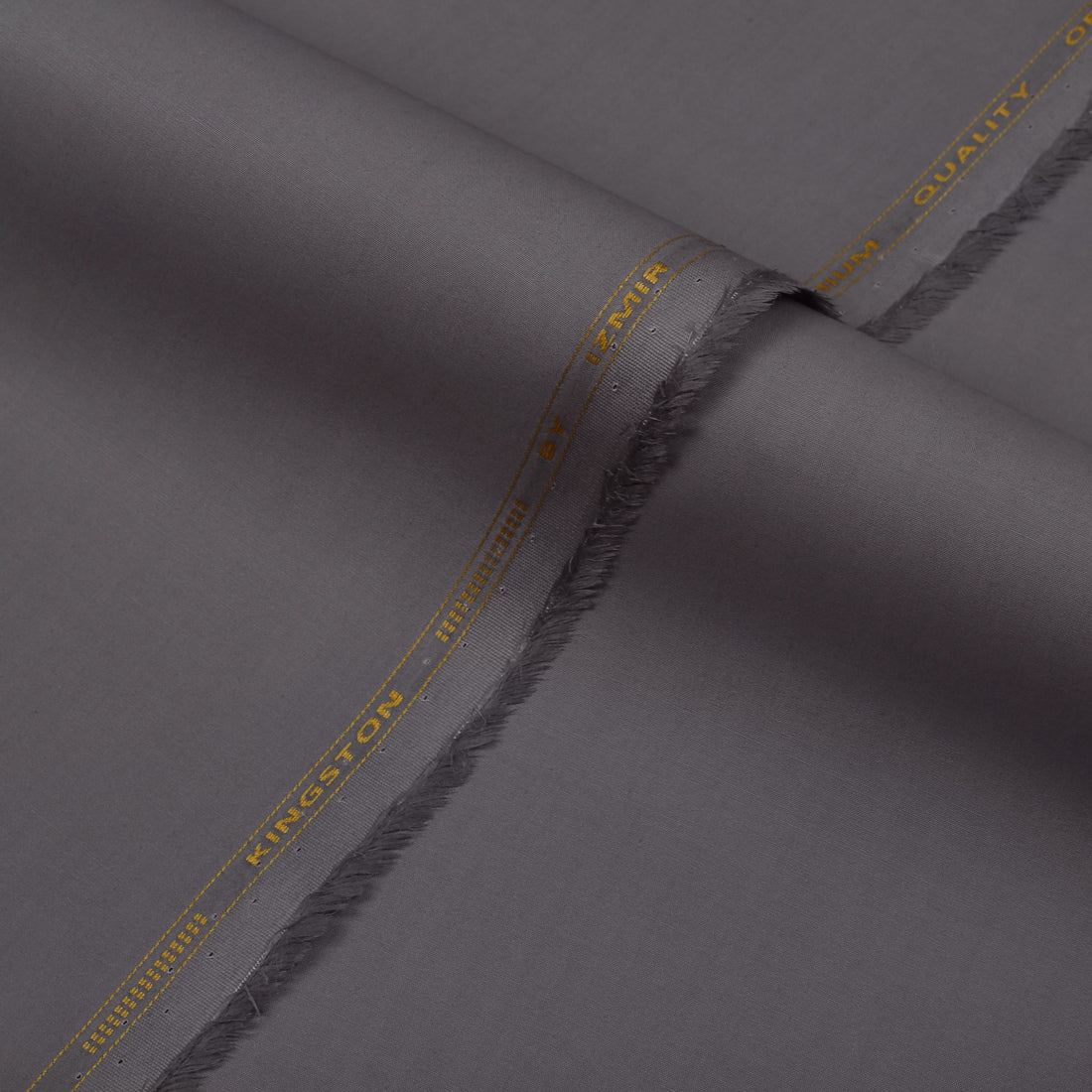 Kingston Latha Gunmetal Grey - Hard Cotton