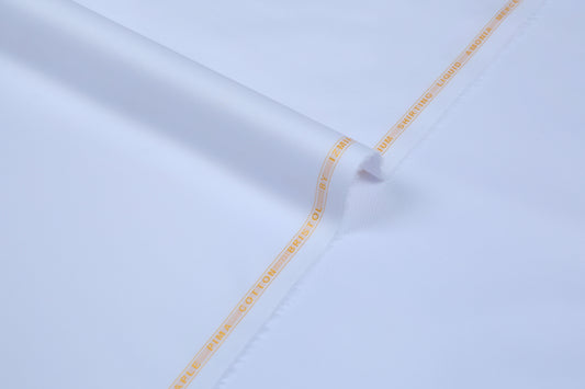 Bristol Premium Soft Cotton L.A. Finish - Pure White